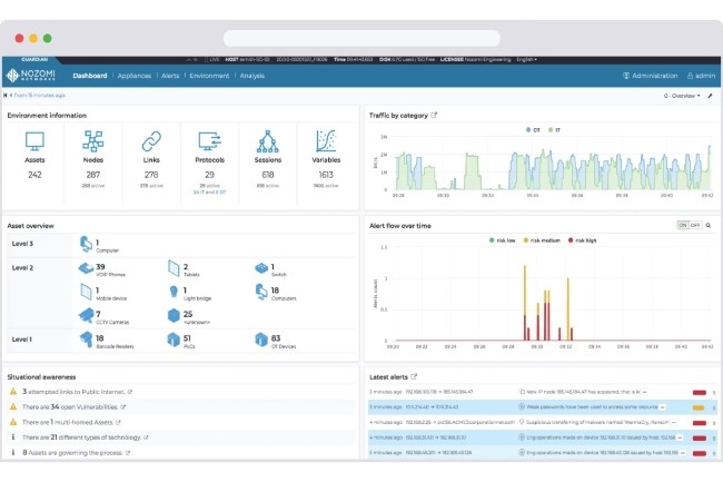 Reconnue pour sa sonde OT, lentreprise Nozomi Networks deviendra une filiale  100% de Mitsubishi Electric. (Crdit D.R.)