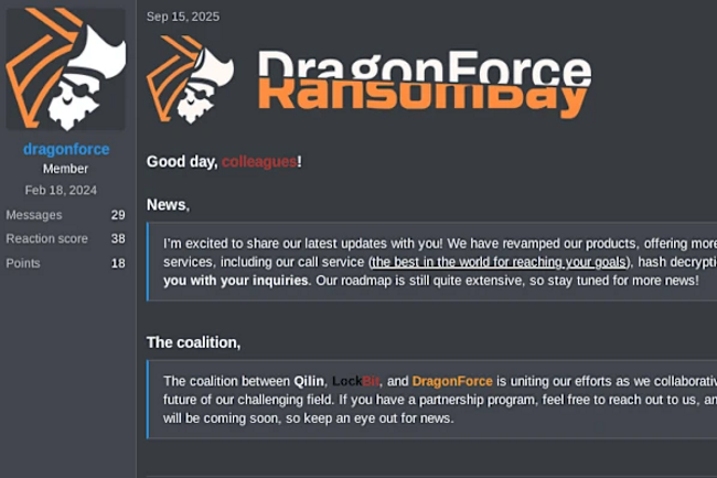 DragonForce, Qilin et Lockbit forment un cartel du cybercrime