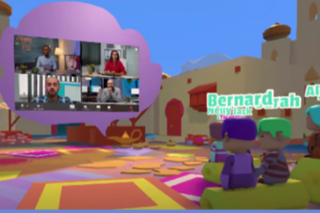 Femmes ingnieures propose  la manire dun jeu vido de faire dcouvrir la vaste panoplie des mtiers de lingnierie  des filles et des garons ds le collge. Crdit : Gemmes ingnieures)