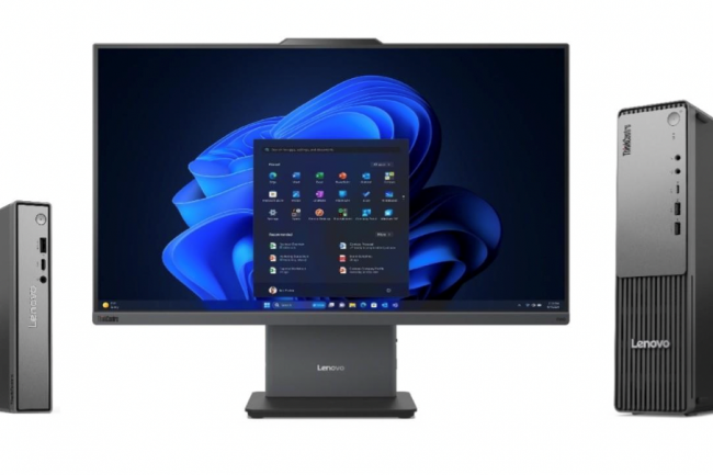 Du tout-en-un au mini PC, Lenovo adapte les configurations en fonction des besoins des PME. (Crdit Lenovo) 