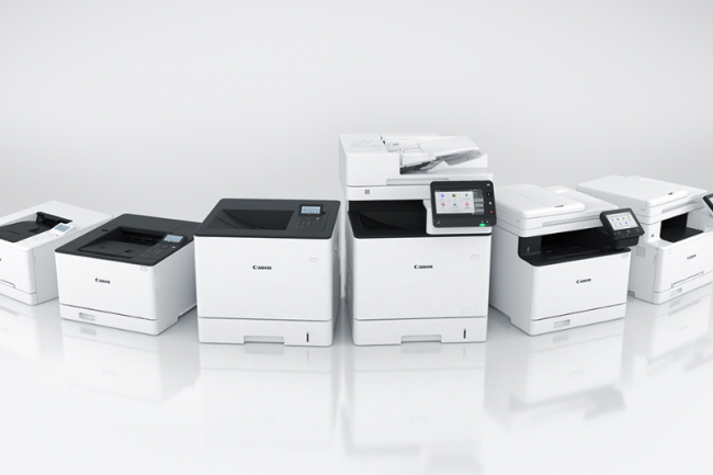 Les derniers modles de la gamme i-Sensys se composent de trois imprimantes et de trois multifonctions.