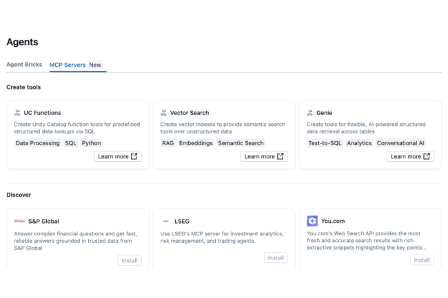 Gouvernance, évaluation, MCP : Databricks étoffe Agent Bricks