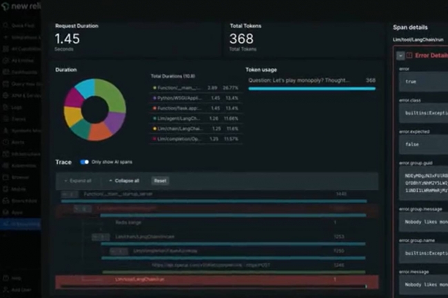 New Relic renforce l'observabilité des agents d'IA