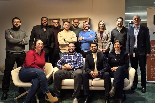 L’équipe française de 4PS s’étoffe autour de son dirigeant Bertrand Pallud, le plus à droite sur la photo. (Crédit 4PS) L’équipe française de 4PS s’étoffe autour de son dirigeant Bertrand Pallud, le plus à droite sur la photo. (Crédit 4PS)