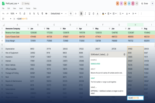 Face à Excel et Google Sheets, Proton lance son tableur