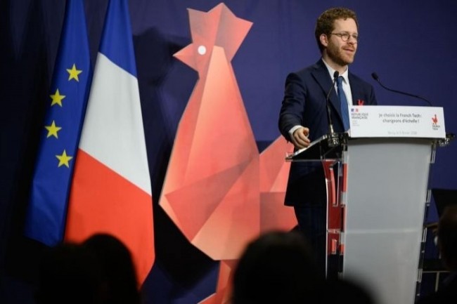 Pour le ministre de l'Action et des Comptes publics, David Amiel (ici lors d’un sommet Je choisis la French Tech) l’administration française doit se « désensibiliser des outils américains ». (Photo : D.R.) Pour le ministre de l'Action et des Comptes publics, David Amiel (ici lors d’un sommet Je choisis la French Tech) l’administration française doit se « désensibiliser des outils américains ». (Photo : D.R.)