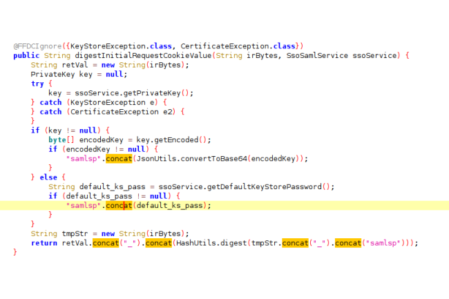 La principale faille concerne la pré-authentification récemment le composant SAML Web SSO des serveurs WenSphere Liberty. (Crédit Oligo) La principale faille concerne la pré-authentification récemment le composant SAML Web SSO des serveurs WenSphere Liberty. (Crédit Oligo)