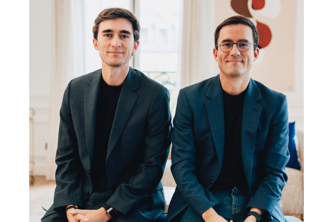 Les deux cofondateurs de MisterAI, Martin Pavanello (président) et Vincent Pavanello (directeur général) compte aussi des clients aux Etats-Unis et au Canada. (Crédit: Mister IA) Les deux cofondateurs de MisterAI, Martin Pavanello (président) et Vincent Pavanello (directeur général) compte aussi des clients aux Etats-Unis et au Canada. (Crédit: Mister IA)