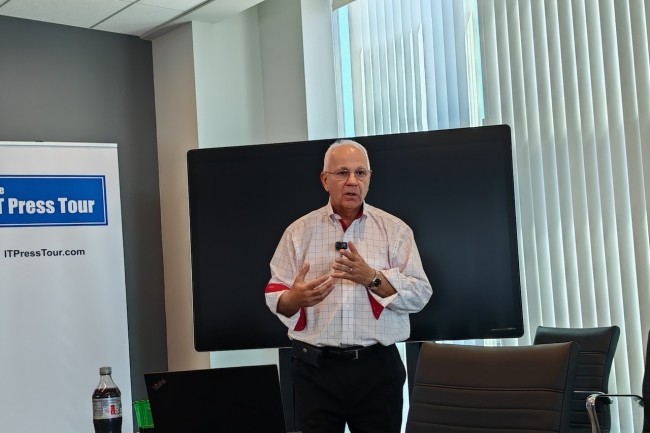 Aux manettes d'Exagrid depuis 24 ans, Bill Andrews a réalisé un chiffre d'affaires de 210 à 220 millions de dollars en 2025 selon les analystes. (Crédit P.K.) Aux manettes d'Exagrid depuis 24 ans, Bill Andrews a réalisé un chiffre d'affaires de 210 à 220 millions de dollars en 2025 selon les analystes. (Crédit P.K.)