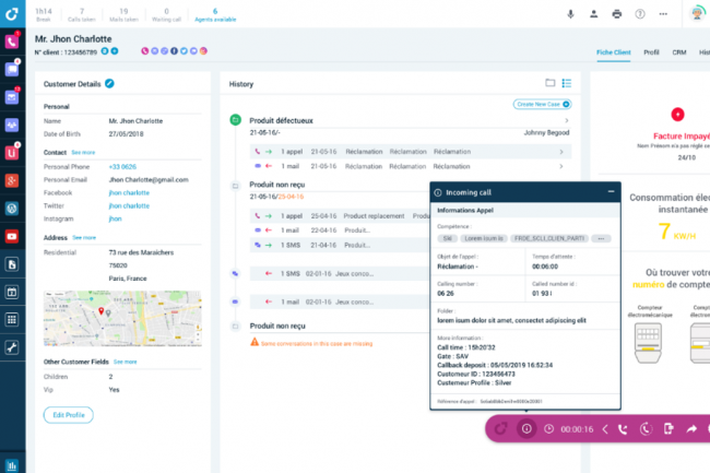 Odigo propose au travers de son offre un parcours multi-canal (voix, chat, email, SMS/RCS, réseaux sociaux). (Crédit Odigo) Odigo propose au travers de son offre un parcours multi-canal (voix, chat, email, SMS/RCS, réseaux sociaux). (Crédit Odigo)