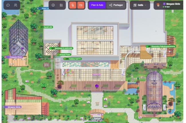 En créant un espace entièrement dédiée à l’apprentissage de l’IA l’école Cube propose diverses activités collaboratives intégrées à ses formations aux outils d’automatisation. (Crédit : Ecole Cube) En créant un espace entièrement dédiée à l’apprentissage de l’IA l’école Cube propose diverses activités collaboratives intégrées à ses formations aux outils d’automatisation. (Crédit : Ecole Cube)