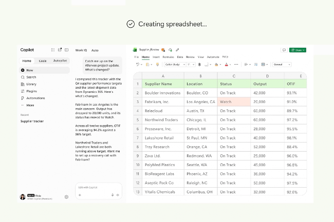 Home, la nouvelle interface de Copilot, réunit Chat et Cowork dans un même espace. (Crédit: Microsoft) Home, la nouvelle interface de Copilot, réunit Chat et Cowork dans un même espace. (Crédit: Microsoft)