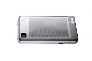 Un mobile LG avec panneaux solaires