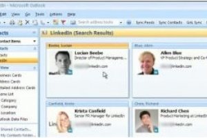 Microsoft annonce un partenariat avec LinkedIn et transforme Outlook 2010 en agrgateur
