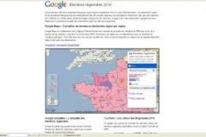 Suivre les rsulats des lections Rgionales 2010 avec Google Maps