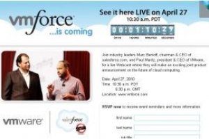 VMware et Salesforce.com pr�parent un cloud pour applications Java