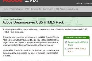 Google I/O 2010 : Adobe met du HTML5 dans sa CS5