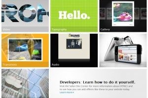 Apple ouvre une vitrine HTML5