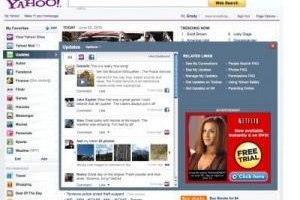 Yahoo s'associe  Facebook