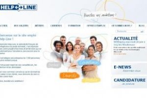Help-Line ddie un site Internet  ses recrutements
