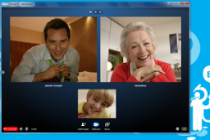 Skype propose des appels vido en groupe de 10