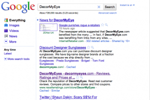 Google modifie son algorithme pour ajuster le classement des r�sultats