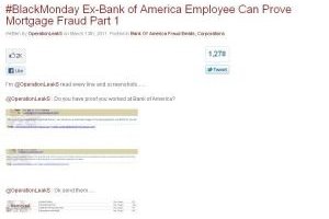 Le collectif Anonymous publie des mails compromettants pour Bank of America