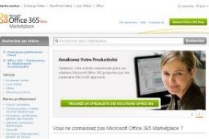 Microsoft a ouvert une  marketplace avec la bta d'Office 365