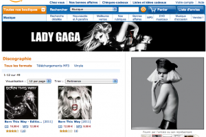 Lady Gaga paralyse le cloud d'Amazon MP3