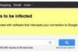 Alerte Google sur les malwares