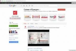 La Caisse d'Epargne ouvre ses pages Google+