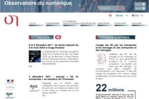 La France se dote d'un observatoire du num�rique