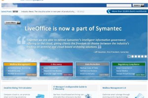 Symantec s'offre LiveOffice, sp�cialiste de l'archivage en ligne
