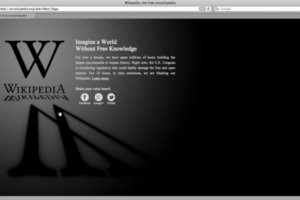 Rideau noir sur plusieurs sites web pour protester contre SOPA et PIPA