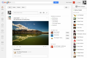 Google+ fait peau neuve