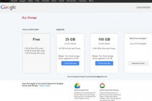 Google Drive passe de 1 � 5 Go de stockage gratuit