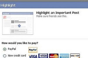 Payer pour mettre ses posts en avant sur Facebook