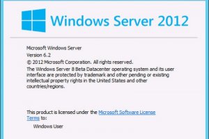 Une version RTM de Windows Server 2012 attendue en ao�t