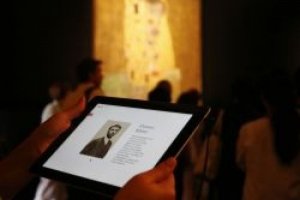 Les technologies accompagnent la dcouverte du peintre Gustave Klimt