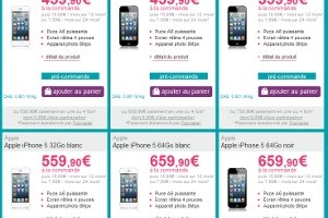 SFR et Orange dvoilent des abonnements onreux pour l'iPhone 5