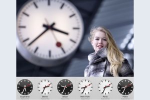 iOS 6 copierait le design des horloges des gares suisses