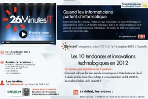 26Minutes IT le 16 octobre 2012 � Marseille au TOP T.I.C