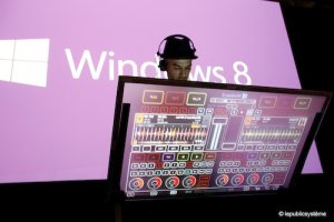 Lancement en grande pompe de Windows 8 à Paris
