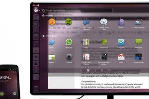 Un aper�u d'Ubuntu pour Android en vid�o