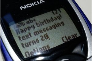 Le service de messagerie SMS vient de fter ses 20 ans