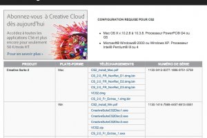 Adobe Creative Suite 2 en tlchargement libre (MAJ)