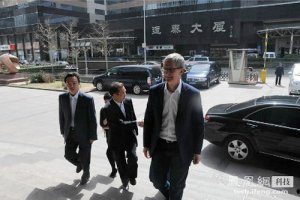 Le PDG d'Apple, Tim Cook, en visite officielle en Chine
