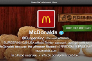 Le compte Twitter de Burger King pirat