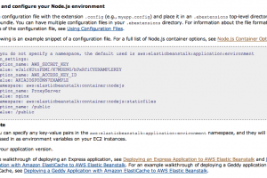 AWS simplifie le d�ploiement d'applications Node.js