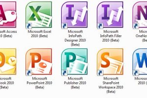 Microsoft lance la b�ta du Service Pack 2 pour Office 2010